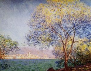 Claude Monet - Antibes in the Morning