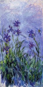 Claude Monet - Lilac Irises
