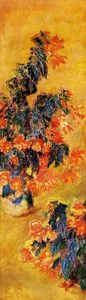 Claude Monet - Red Azalias in a Pot