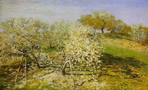 Claude Monet - Springtime (aka Apple Trees in Bloom)