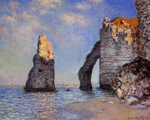 Claude Monet - The Rock Needle and the Porte d-Aval