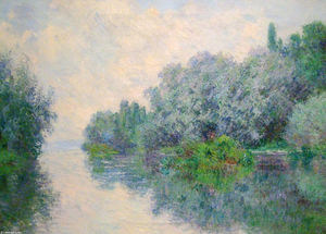 Claude Monet - The Seine near Giverny