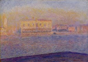 Claude Monet - Venice, The Doges- Palace Seen from San Giorgio Maggiore