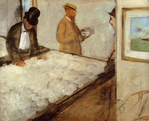 Edgar Degas - Cotton Merchants in New Orleans