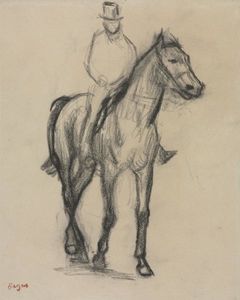 Edgar Degas - Horse and Rider