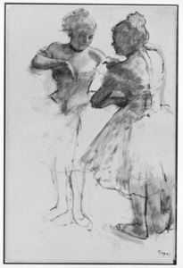 Edgar Degas - Two Dancers 4