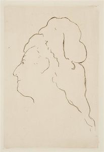 Edouard Manet - Eva Gonzales, profil tourne a gauche
