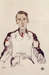 Egon Schiele - Portrait of Dr. Heinrich Rieger