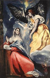 El Greco (Doménikos Theotokopoulos) - The Annunciation 2