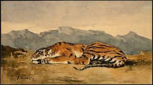 Eugène Delacroix - Tiger