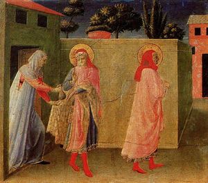 Fra Angelico - La curación de Paladia