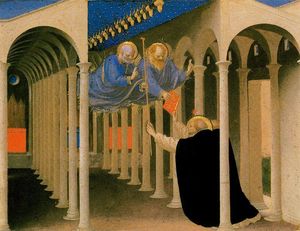 Fra Angelico - St. Peter and St. Paul Appear to St. Dominic