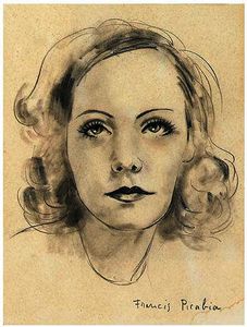 Francis Picabia - Greta Garbo