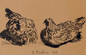 Francis Picabia - Les poules
