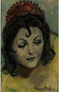 Francis Picabia - Tete De Femme