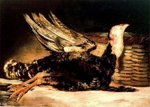Francisco De Goya - A dead turkey
