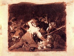 Francisco De Goya - Escena de guerra