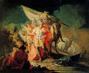 Francisco De Goya - Hannibal contemplating Italy