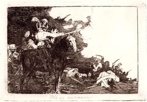 Francisco De Goya - No se convienen