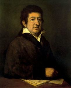 Francisco De Goya - Portrait of the painter Moratín