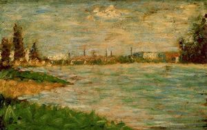 Georges Pierre Seurat - The River Banks