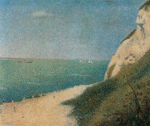 Georges Pierre Seurat - The Shore at Bas-Butin, Honfleur