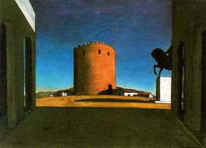 Giorgio De Chirico - The Red Tower