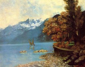 Gustave Courbet - Lake Leman