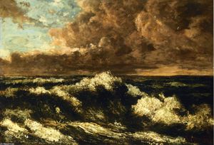 Gustave Courbet - Seascape 1