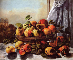 Gustave Courbet - Still Life Fruit