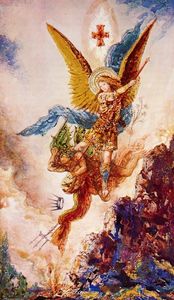 Gustave Moreau - Saint Michael Vanquishing Satan