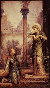Gustave Moreau - The Poet and the Saint