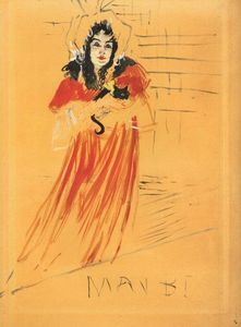 Henri De Toulouse Lautrec - Miss May Belfort 1