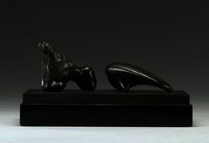 Henry Moore - Two Piece Reclining Figure; Arch