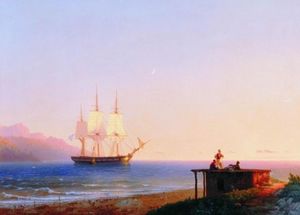 Ivan Aivazovsky - Frigate under sails