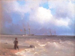 Ivan Aivazovsky - Sea coast