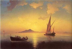 Ivan Aivazovsky - The Bay of Naples