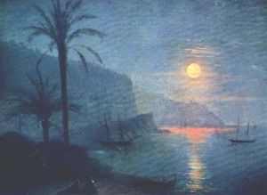 Ivan Aivazovsky - The Nice at night