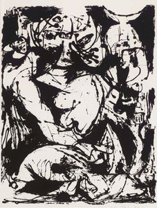 Jackson Pollock - Untitled (Painting Number 22)