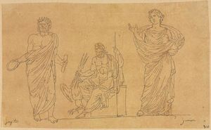 Jacques Louis David - Gods and Goddess
