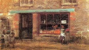 James Abbott Mcneill Whistler - Blue and Orange. The Sweet Shop