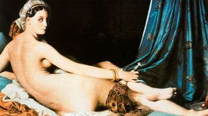 Jean Auguste Dominique Ingres - La gran odalisca