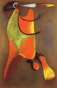 Joan Miro - Hombre con Pipa 1