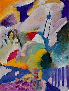 Wassily Kandinsky - Murnau with Church I