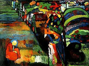 Wassily Kandinsky - Painting with houses