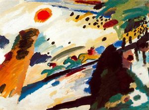 Wassily Kandinsky - Romantic Landscape