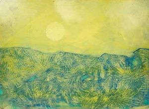 Max Ernst - Paysage jaune