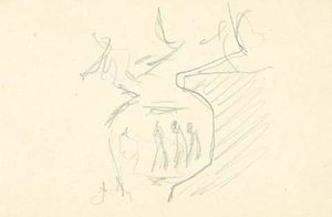 Nicholas Roerich - Cursory sketch 13