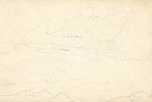 Nicholas Roerich - Cursory sketch of landscape 2