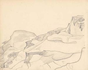 Nicholas Roerich - Monhegan sketch 16